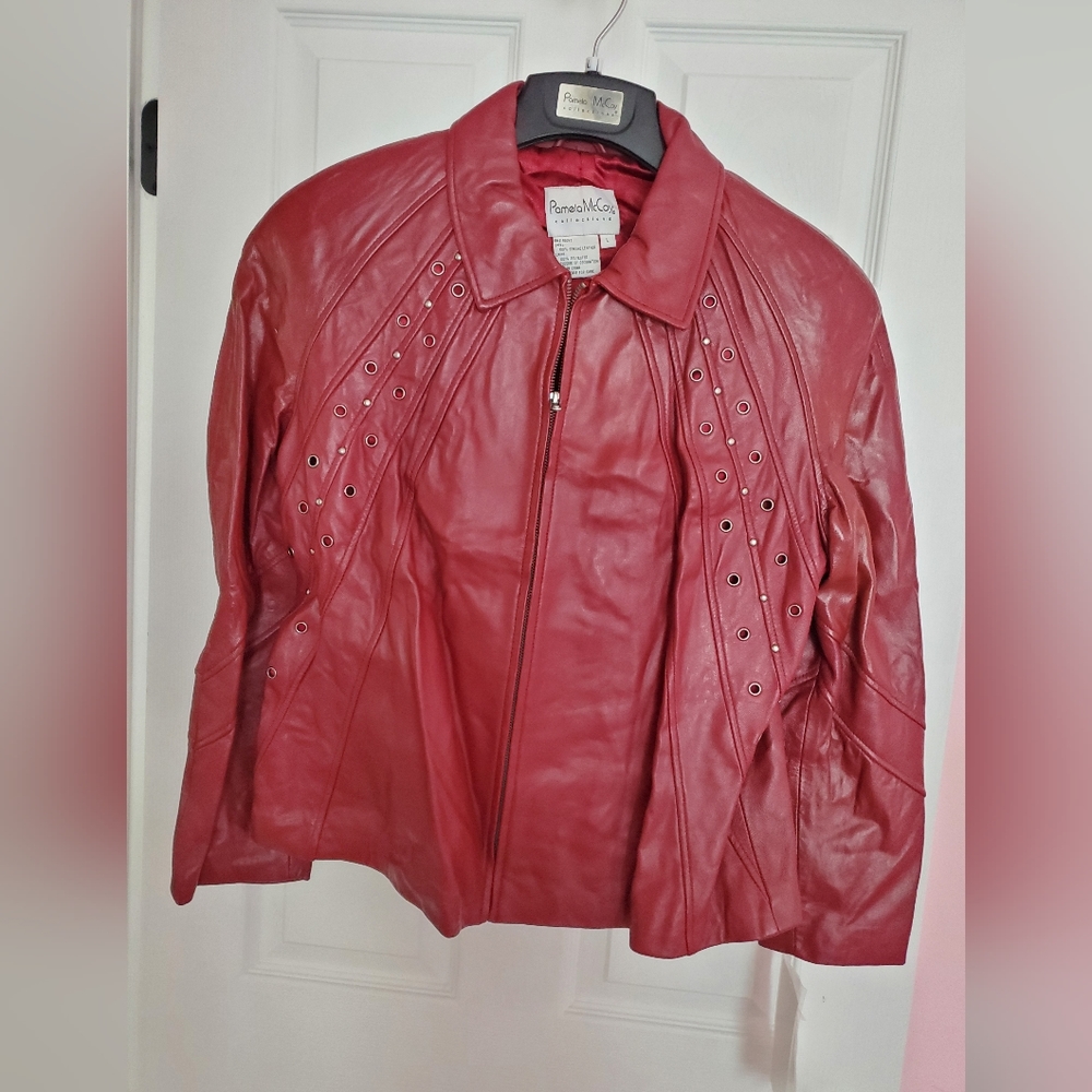 Leather jacket